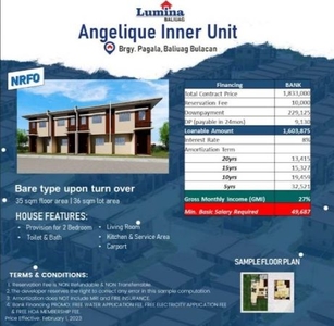 House in Northgrove Residences San Simon Pampanga for Sale