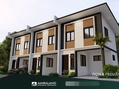 For Sale: Fiona Premium Townhouse at Amira Verde Subdivision in Baclayon, Bohol