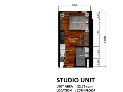 J Tower Studio unit ( Preselling)