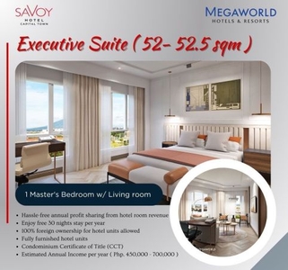Own a Hotel Unit at Savoy, Pampanga! Grab Yours Now!!!