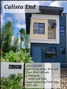 Complete Finished Townhouse for sale in San Pablo, Laguna
