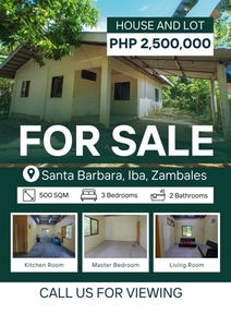 House For Sale In Santa Barbara, Iba