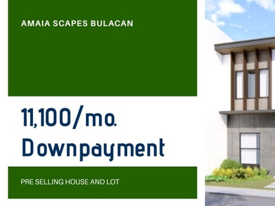 Amaia Scapes Bulacan Pre selling House and lot in Sta Maria Bulacan
