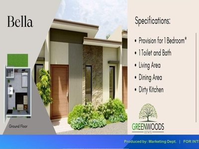 RFO House and Lot For Sale: 3Bedrooms & 2 T&B In Plaridel Near Vistamall Malolos