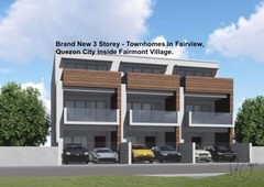 Brand New Townwhouse in Quezon City Fairmont Village