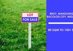 Affordable lot at Brgy Mansilingan, Bacolod City. Loanable sya kaya abot kaya