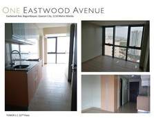 Studio Unit - One Eastwood Avenue (with brand new furniture)