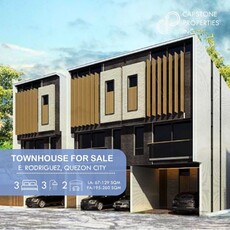 Townhouse For Sale In E. Rodriguez, Quezon City