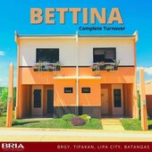 Bria Homes Lipa Pre Selling Bettina Townhouse End Unit