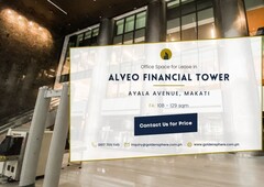 Office Spaces for Sale in Alveo Financial Tower Makati
