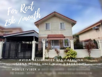 Avida Settings Cavite - Ready for Occupancy House For Sale in Bacoor, Cavite