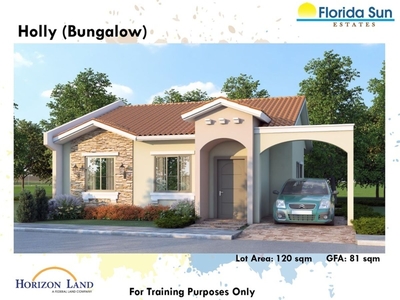 For Sale: Holly Bungalow House in Florida Sun Estates, Cavite