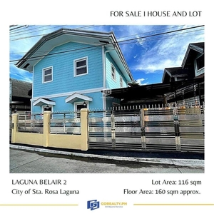 For Sale House and Lot in Laguna Bel Air 2, Santa Rosa