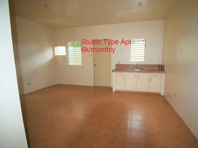 Studio apartment P6,000 monthly for rent