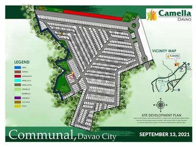 RFO Unit Camella Davao Communal Rina 2 Storey House and lot for sale