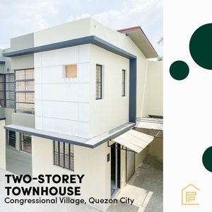 Townhouse For Sale In Bahay Toro, Quezon City