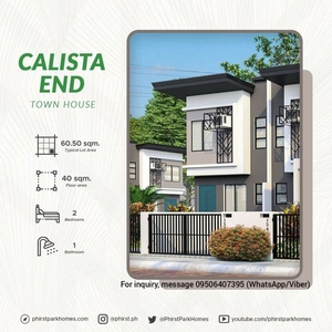 2 Bedroom House and Lot for Sale in Bataan