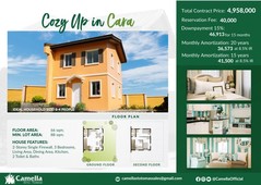 Cara House and Lot in Camella Sto Tomas