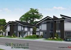 Duplex units for sale @ Springdale II at Pueblo Angono (Pre-selling)