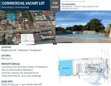 Lot for Lease for 200/sq.m. | Malasiqui, Pangasinan