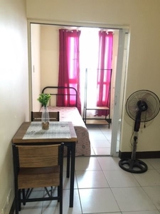 1 Bedroom Condo for rent in Mezza Residences, Aurora, Metro Manila near MRT-3 Araneta Center-Cubao