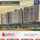 1 Bedroom with Balcony within Robinsons Galleria Cebu Complex near SRP and Seaport
