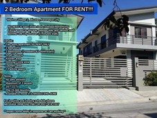 2 BEDROOM APARTMENT W/ PARKING FOR RENT!!!!