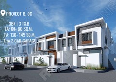 3BR MODERN TOWNHOUSE FOR SALE IN PROJECT 8 QC NEAR EDSA