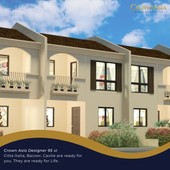 House & Lot for Sale - D95 at Citta Italia Bacoor, Cavite