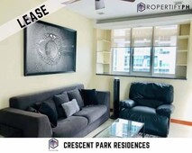 Fully Furnished 1BR Condo For Rent in Crescent Park Residences BGC