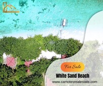 White Sand Beach Ideal For Resort - For Sale
