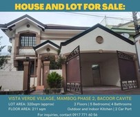 2 Storey House with 5 bedrooms and 4 bathrooms