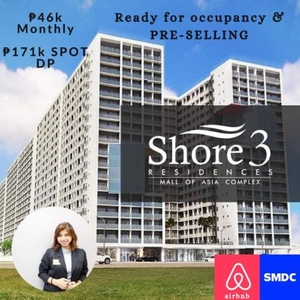 1-Bedroom Condominium Unit for Sale at Shore 3 Residences - Mall of Asia