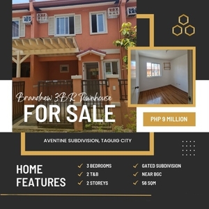 Townhouse For Sale In Ususan, Taguig