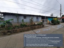 (Direct to Owner ; 2 Joint Lots) House & Lot in Canlubang, Calamba, Laguna