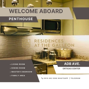 Penthouse Unit-Residences at the Galleon for sale