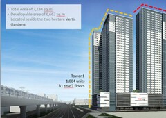 Condo Unit for Sale at Avida Towers Sola near Trinoma Mall & Edsa MRT NORTH