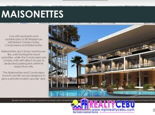 BE RESIDENCES CEBU CITY - 2 BR TOWNHOUSE FOREIGNERS CAN OWN