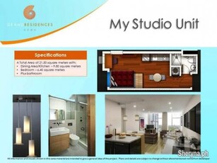 Grand Residences Studio Units