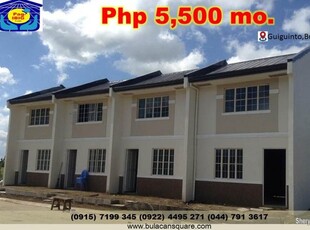 Townhouse in Guiguinto for 5, 500 monthly