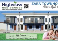 Zara Townhomes (Rent To Own House and Lot)