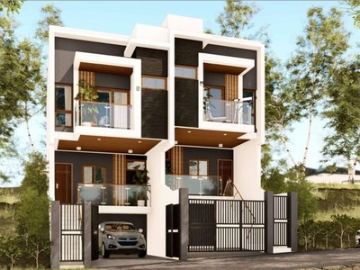 Sophistacated 2 Storey Townhouse w/ View Deck For Sale in Concepcion 2, Marikina