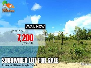 Lot for Sale in Panglao, Bohol 7, 200/month