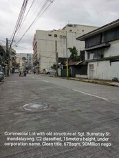 Lot For Sale In Plainview, Mandaluyong