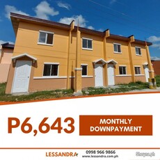 TOWNHOUSE INNER UNIT - PAG IBIG FINANCING