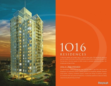 1016 Residences RFO 2014