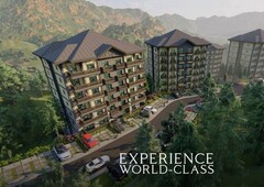 Luxury Preselling Condominium Studio Type With Balcony Included at Crosswinds Tagaytay - Alpine Villas Biel (4th Tower)