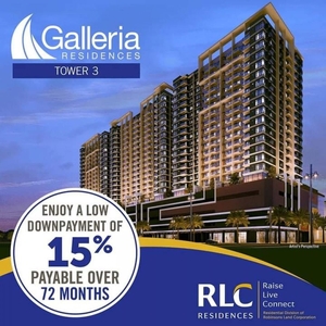 1 Bedroom Condo unit for Sale in Galleria Residences Tower 2 Cebu City