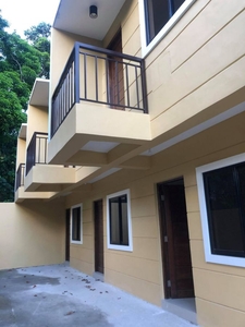 2 Storey Townhouse, 2 Bedrooms with balcony & Parking Area for Rent