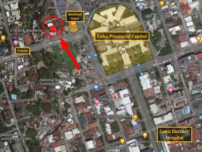 Ideal for Dormitory or Office: Lot next to Capitol Bldg. Lot For Sale at Cebu